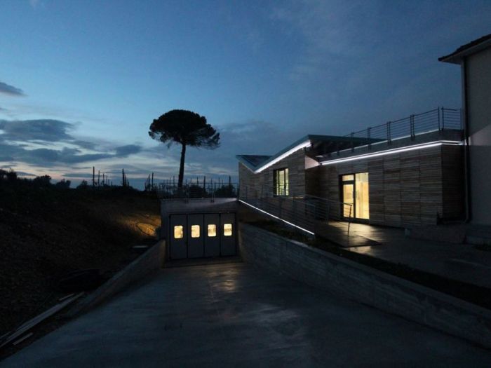 Archisio - Michele Rufolo - Progetto Cantina lignea in irpinia