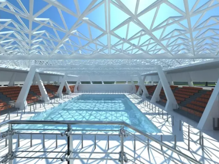 Archisio - Gino Spera - Progetto Biennale di venezia 2010 lo sport come mezzo di riqualificazione urbana