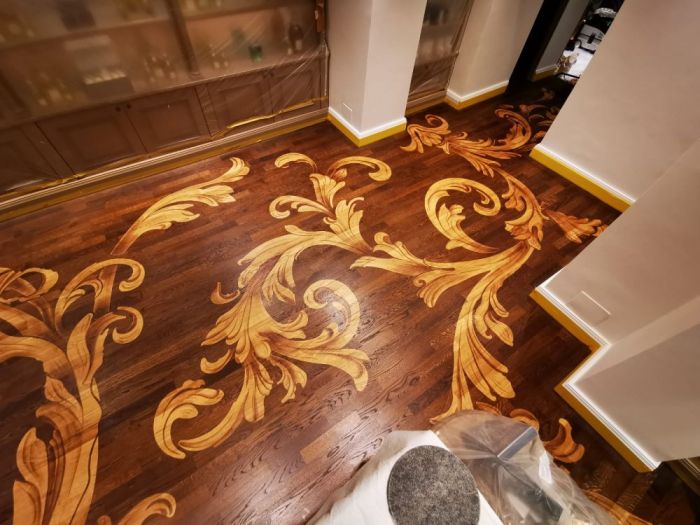 Archisio - Non Solo Legno - Progetto Pavimenti decorati