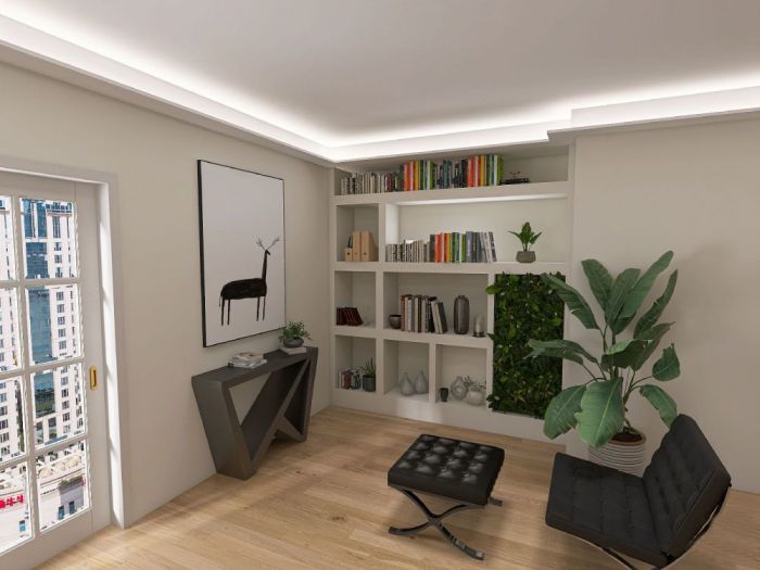 Archisio - Andrea Daguanno - Progetto Restyling piccolo angolo lettura