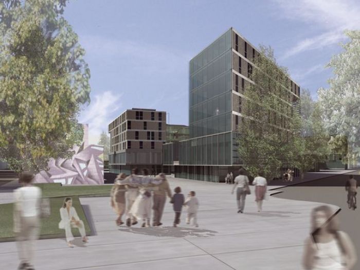 Archisio - Andrea Stipa - Progetto Concorso internazionale invitato per un distretto multifunzionale a roma