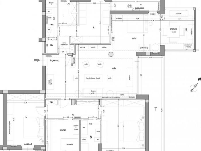 Archisio - Nicoletta Muscar - Progetto Casa privata eur