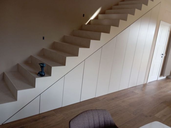 Archisio - Arte Del Legno 86 Snc - Progetto Armadio sottoscala su misura