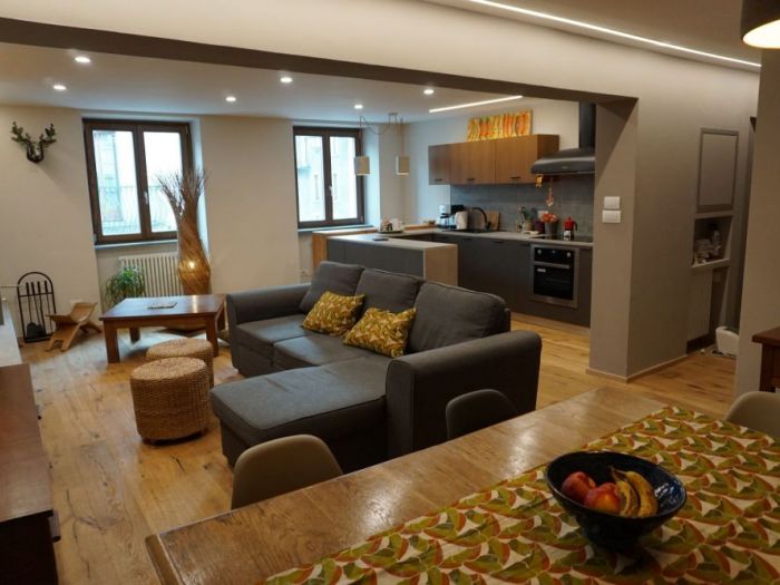 Archisio - Intrecciodilinee Creative Design Studio - Progetto Ristrutturazione completa di un appartamento di montagna