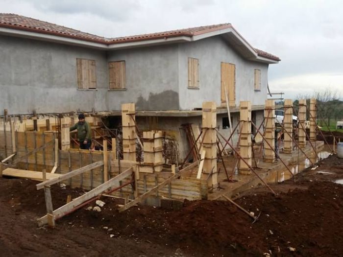 Archisio - Impresa Edile New Sogecon Srl - Progetto Lavori di ampliamento villa