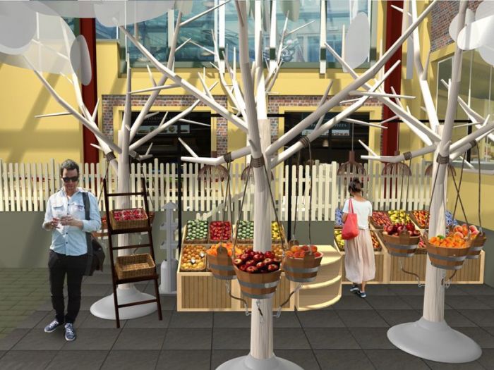 Archisio - Eleonora Degli Emili - Progetto Il frutteto di eataly