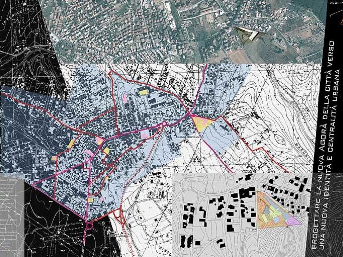 Archisio - Ruggero Lenci - Progetto Concorso per la nuova agora del comune di fonte nuova