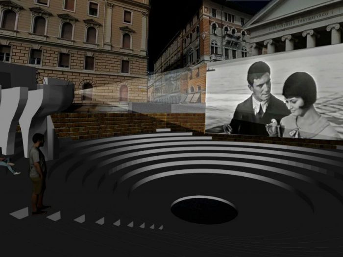 Archisio - Leolab - Progetto Concorso per la piazza di santantonio a trieste