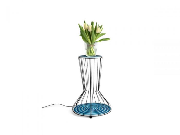 Archisio - Engi srl - Progetto Lampada da terra tavolino luminoso