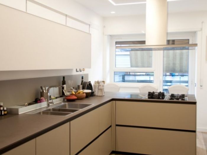 Archisio - Roma Patrizio - Progetto Cucina e bagno roma monteverde 2015