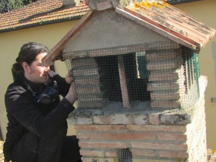 Archisio - Mister Spazzacamino - Progetto Applicazione reti rimozione nidi