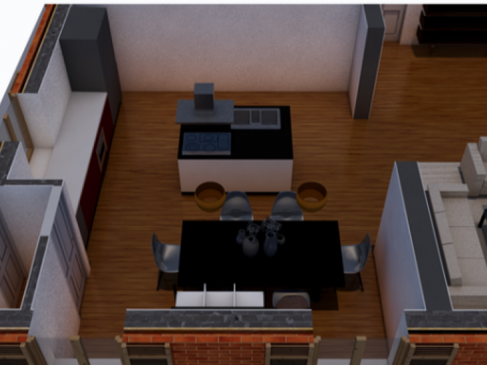 Archisio - Mario Gioia - Progetto Ristrutturazione interni appartamento