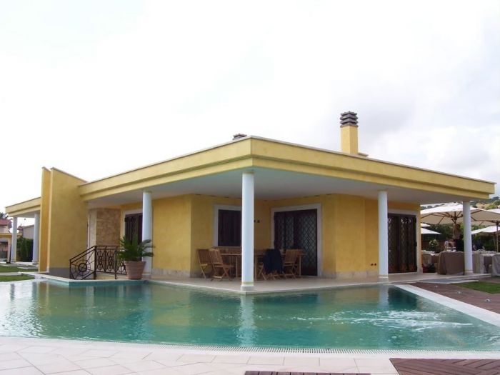 Archisio - Massimiliano Fronti - Progetto Swimming pool villa