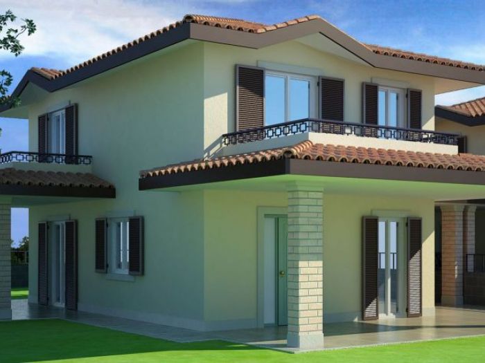 Archisio - Andrea Daguanno - Progetto Nuova edificazione case gemelle