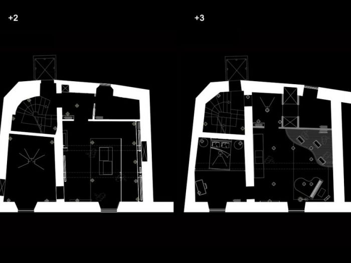 Archisio - Bicuadro - Progetto Centro di documentazione festival dei due mondi casa menotti
