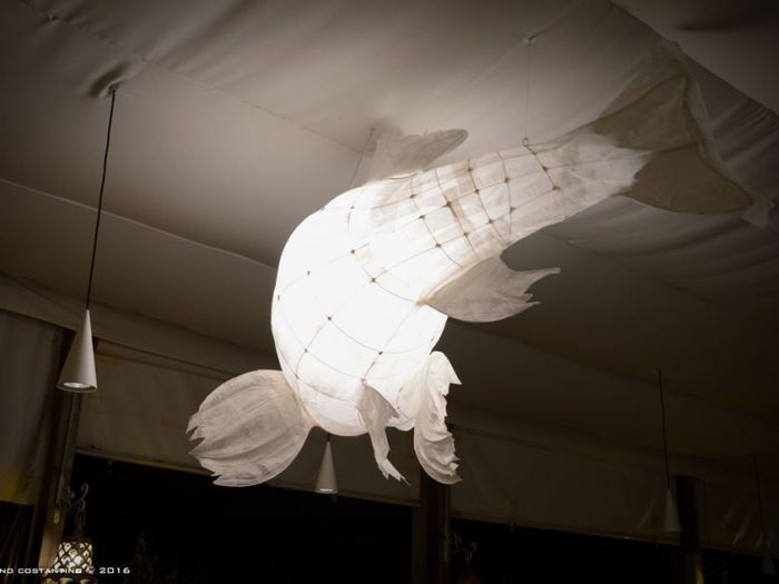 Archisio - Stefano Costantino - Progetto Acquario luminoso allinterno di un ristorante