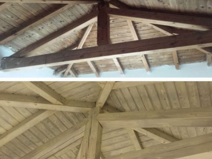 Archisio - Arte E Decoro Di Verga Egidio - Progetto Decorazioni prima e dopo