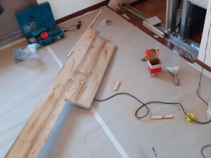 Archisio - Mani Srl Ristrutturazini - Progetto Parete in cartongesso per aggiungere una stanza presso un appartamento in roma zona axa