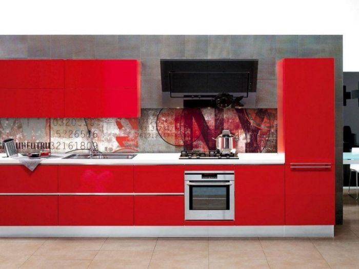 Archisio - Citti Serramenti Infissi Cristalli - Progetto Schienali per cucine in vetro