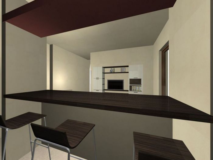 Archisio - Federico Dubini - Progetto Appartamento a cormanoRiprogettazione zona living