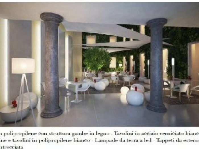 Archisio - Studio Tecnico Engineering Arch Carbone - Progetto Progetto arredi e ambientazione eventi cortile interno