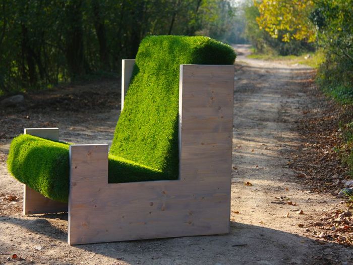 Archisio - Stefano Mazzuchetti - Progetto Green armchair