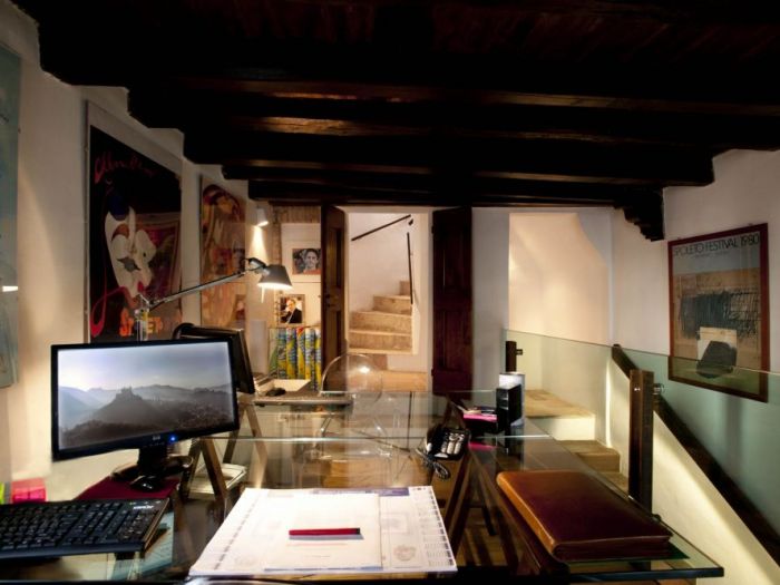 Archisio - Bicuadro - Progetto Centro di documentazione festival dei due mondi casa menotti