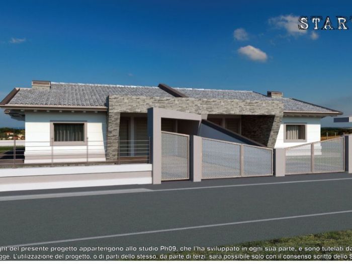 Archisio - Studio Di Progettazione Ph09 - Progetto Bifamiliare start