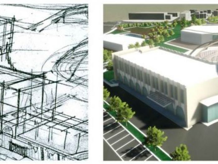 Archisio - Studio Costa Progettazioni - Progetto New multifuncional cultural centre - s Sofia