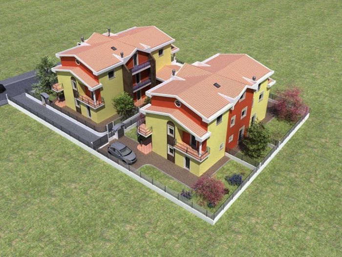 Archisio - Denis Rudellin - Progetto Realizzazione di 6 case a schiera