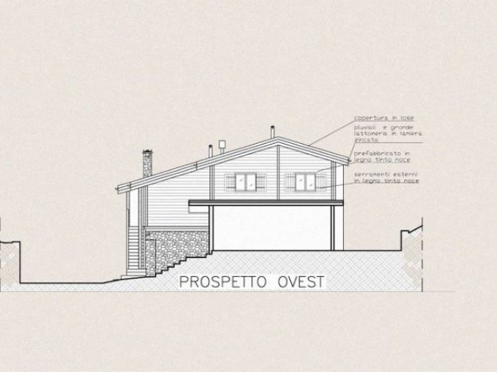 Archisio - Lonati Ing Andrea - Progetto Ampliamento chalet di montagna