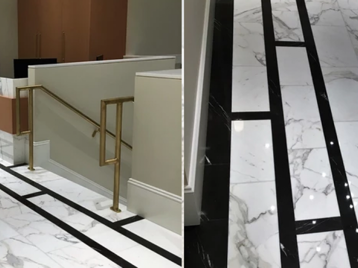 Archisio - Tdstone srl - Progetto Pavimentazione in marmo