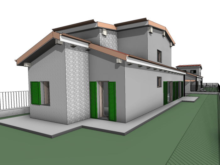 Archisio - Studio Di Ingegneria E Architettura Agm - Progetto Porgettazione bim strutturale di villetta monofamiliare