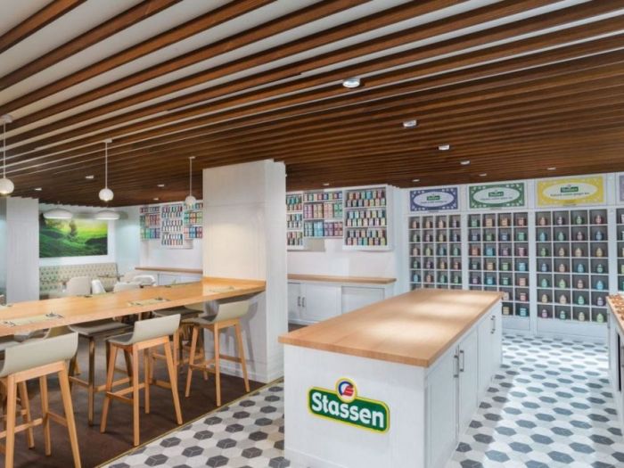 Archisio - Tonalite - Progetto Stassen tea shop