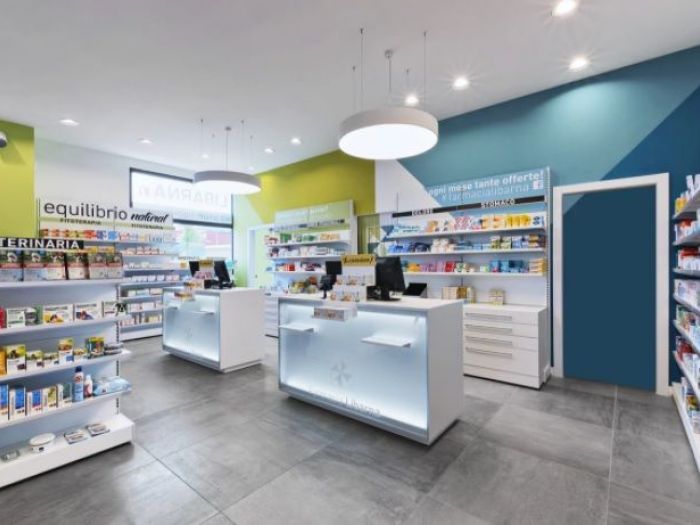 Archisio - Baracos srl - Progetto Illuminazione farmacia settimo milanese