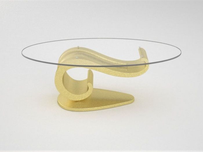 Archisio - Dablec Di Tiziano Moletta - Progetto Tavolino da salotto classico lisa