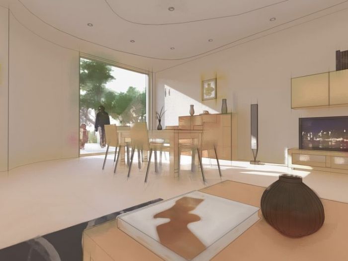 Archisio - Andrea Sorci Natural Living - Progetto Ipotesi di ristrutturazione villa a roma