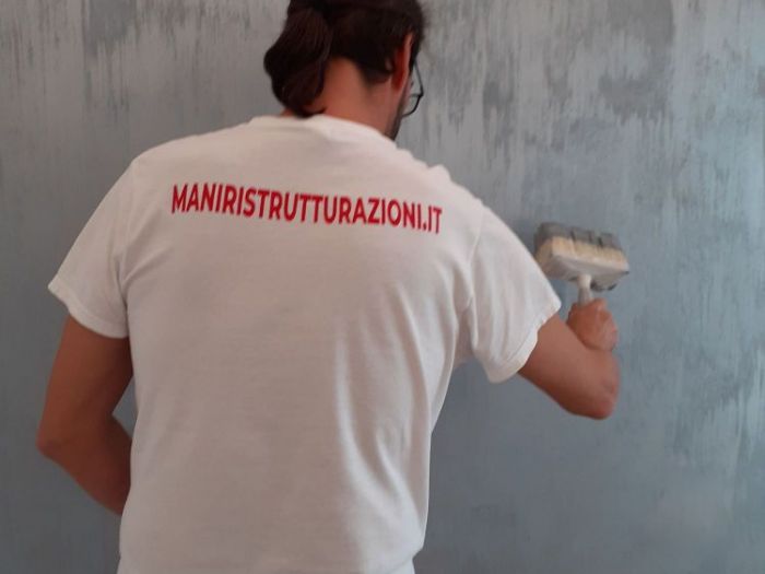 Archisio - Mani Srl Ristrutturazini - Progetto Realizzazione open space appartamento in roma con applicazione decorativo fili di seta giorgio graesan