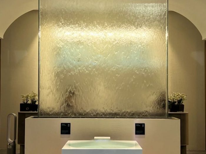 Archisio - Forme Dacqua - Progetto Fontana waterfall salone del mobile milano