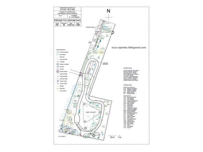 Archisio - Luca Righetto - Progetto Progettazione giardini Il giardino incantato