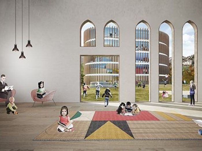 Archisio - Dpstudio - Progetto Pinocchio s library i collodi i 2017