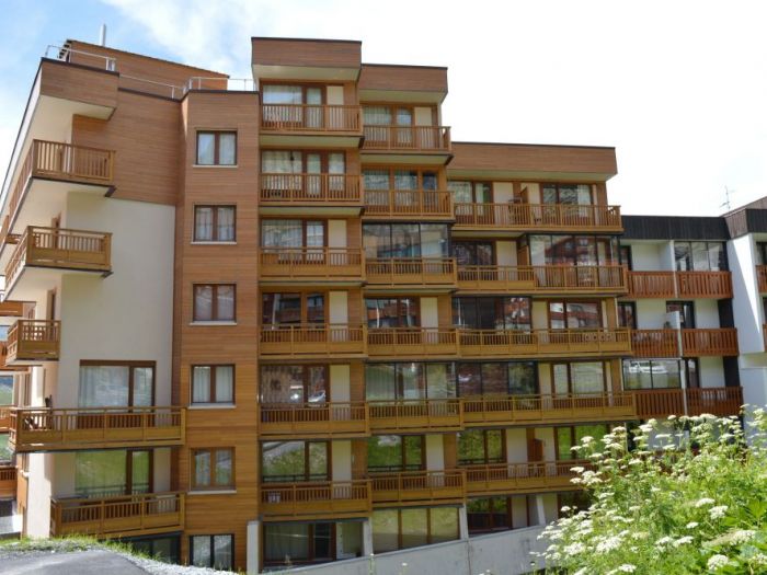 Archisio - Luca Molineri - Progetto Rinnovamento delle facciate immobile le lac blanc - val thorens francia