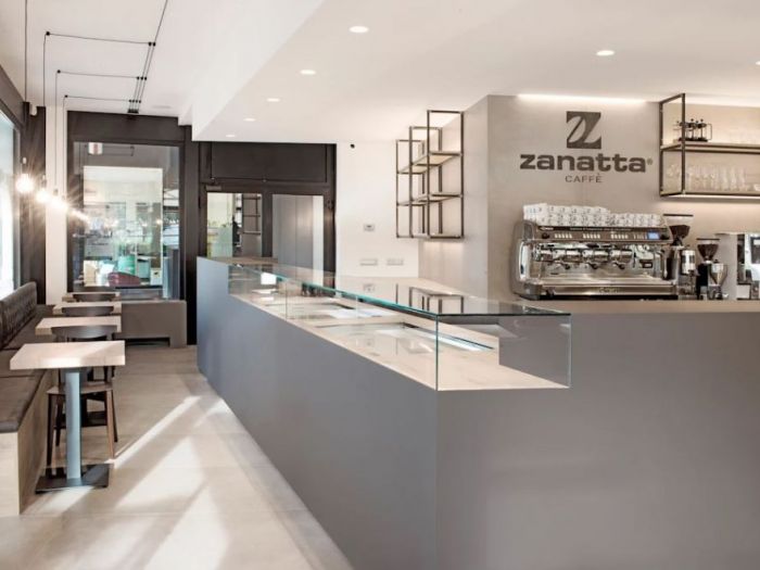 Archisio - Davide Ceron Architetti - Progetto Caffetteria zanatta