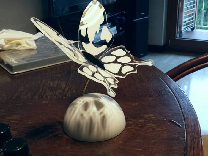 Archisio - Vala Lampade - Progetto Lampade farfalle