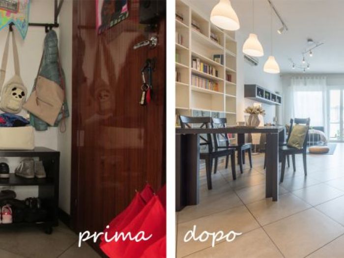 Archisio - Alessandro Giardini - Progetto Allestimento home staging di appartamento privato a rimini