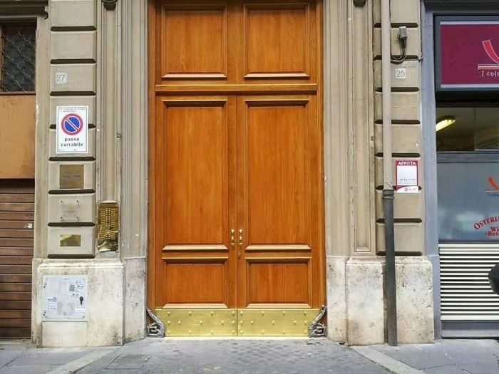 Archisio - Arte Del Legno 86 Snc - Progetto Portone monumentale roma
