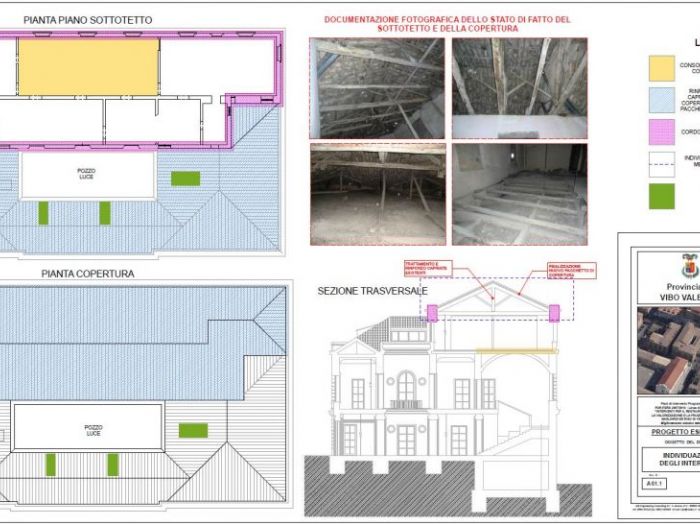 Archisio - Tiziana Decaria - Progetto Palazzo gagliardide riso miglioramento sismico