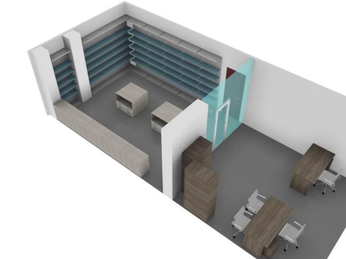 Archisio - Imetallici Di Taverna Andrea Taverna - Progetto Allestimento negozio