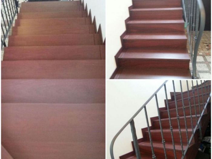 Archisio - Parquettista Roma - Progetto Posa e restauro scale in legno