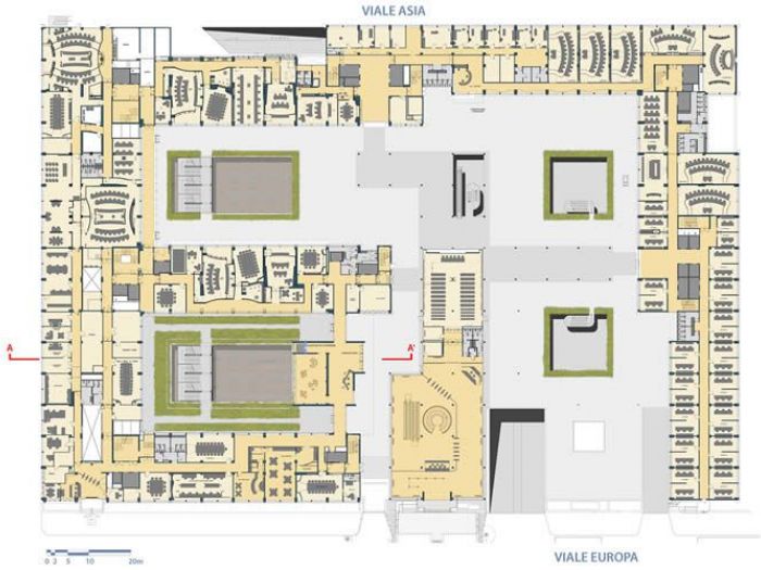 Archisio - Maria Leone Gruppospa - Progetto Hq poste italiane